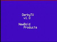 Intro Screen for DerbyTV